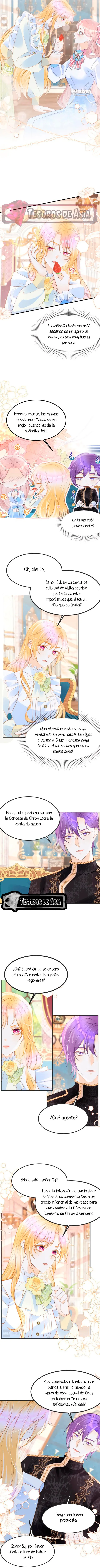 ¡No quiero ser la luz de la luna blanca del villano! Capitulo 53 página 5