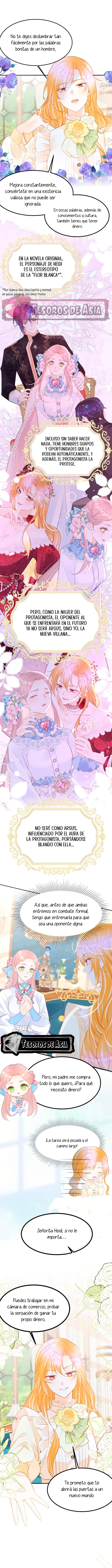 ¡No quiero ser la luz de la luna blanca del villano! Capitulo 54 página 5