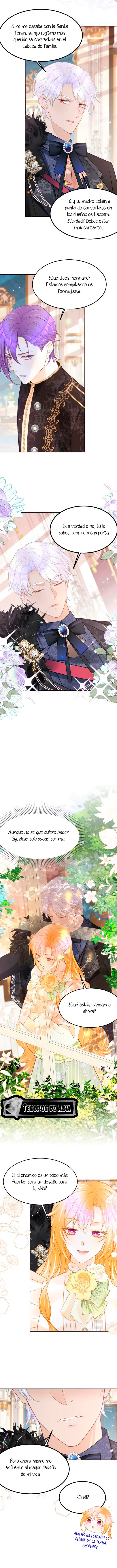 ¡No quiero ser la luz de la luna blanca del villano! Capitulo 54 página 7