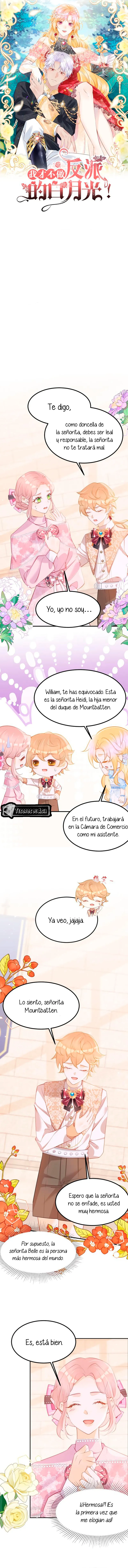 ¡No quiero ser la luz de la luna blanca del villano! Capitulo 56 página 4