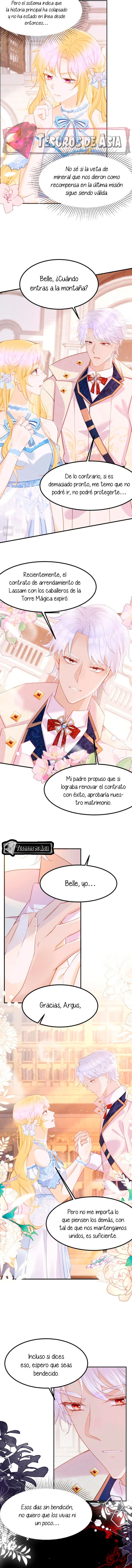 ¡No quiero ser la luz de la luna blanca del villano! Capitulo 56 página 7