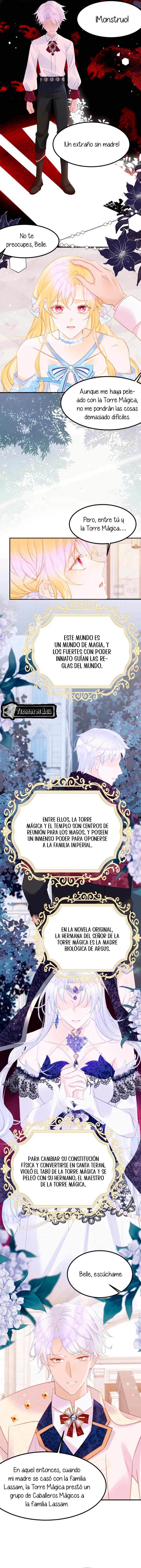 ¡No quiero ser la luz de la luna blanca del villano! Capitulo 56 página 8