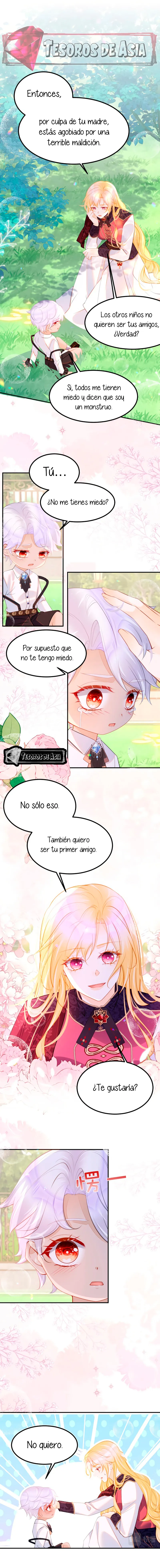 ¡No quiero ser la luz de la luna blanca del villano! Capitulo 59 página 2