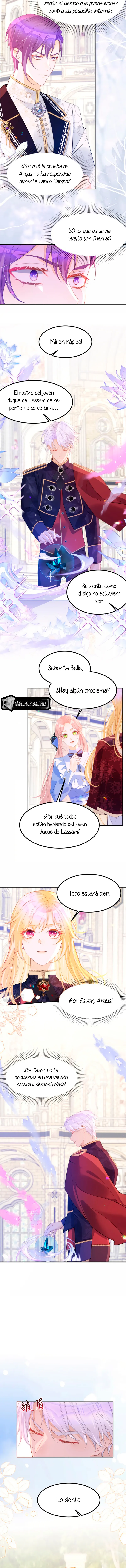 ¡No quiero ser la luz de la luna blanca del villano! Capitulo 59 página 5