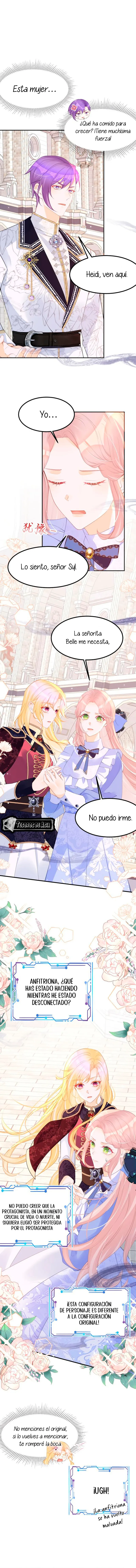 ¡No quiero ser la luz de la luna blanca del villano! Capitulo 60 página 4