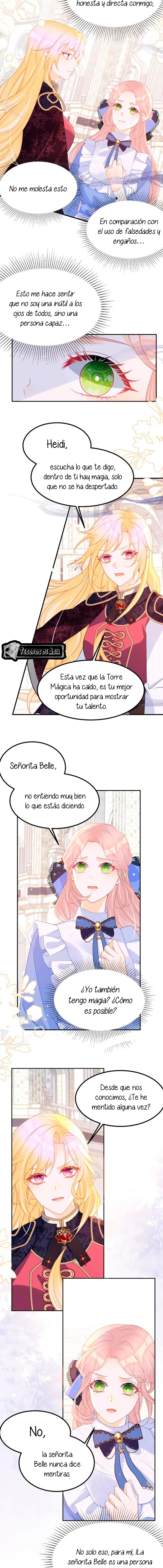 ¡No quiero ser la luz de la luna blanca del villano! Capitulo 60 página 8