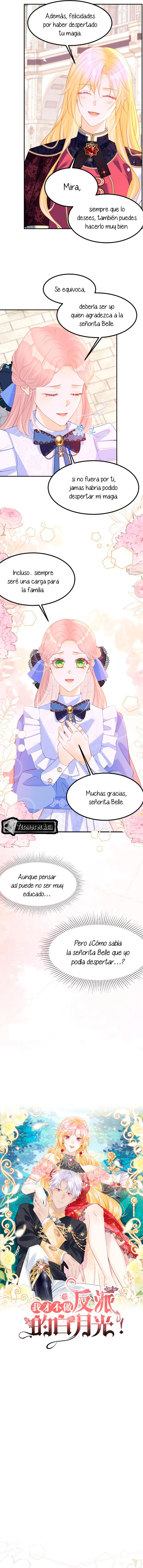 ¡No quiero ser la luz de la luna blanca del villano! Capitulo 61 página 3