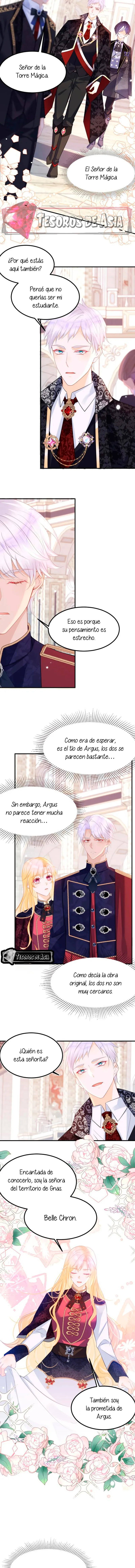 ¡No quiero ser la luz de la luna blanca del villano! Capitulo 61 página 6