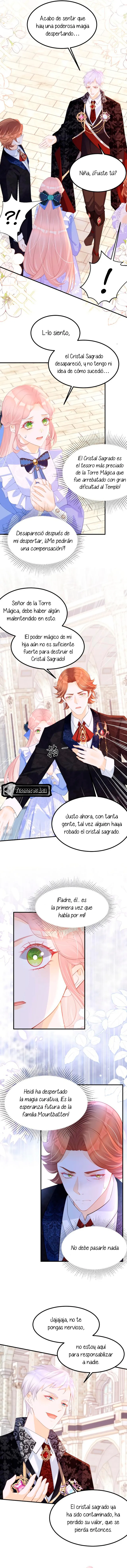 ¡No quiero ser la luz de la luna blanca del villano! Capitulo 61 página 9