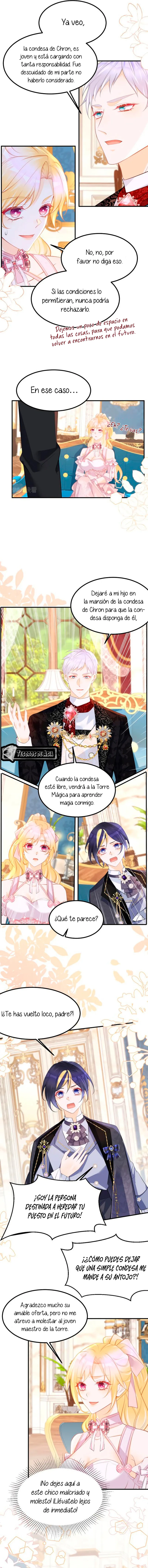 ¡No quiero ser la luz de la luna blanca del villano! Capitulo 64 página 7