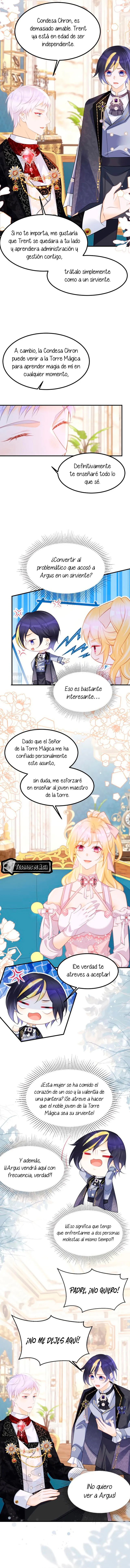 ¡No quiero ser la luz de la luna blanca del villano! Capitulo 64 página 8