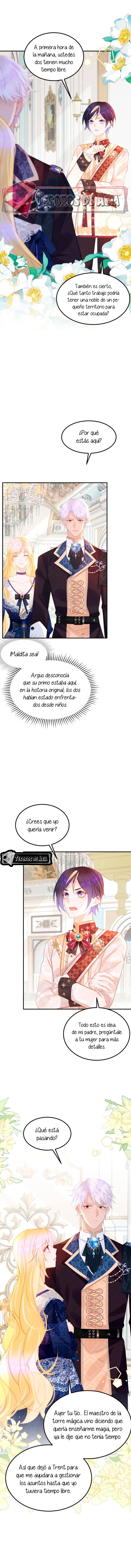 ¡No quiero ser la luz de la luna blanca del villano! Capitulo 65 página 5