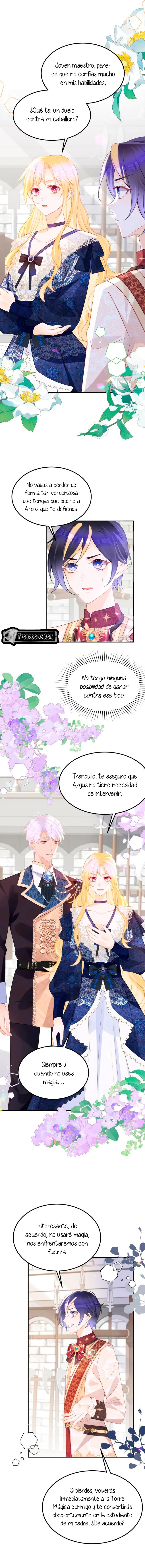 ¡No quiero ser la luz de la luna blanca del villano! Capitulo 65 página 8