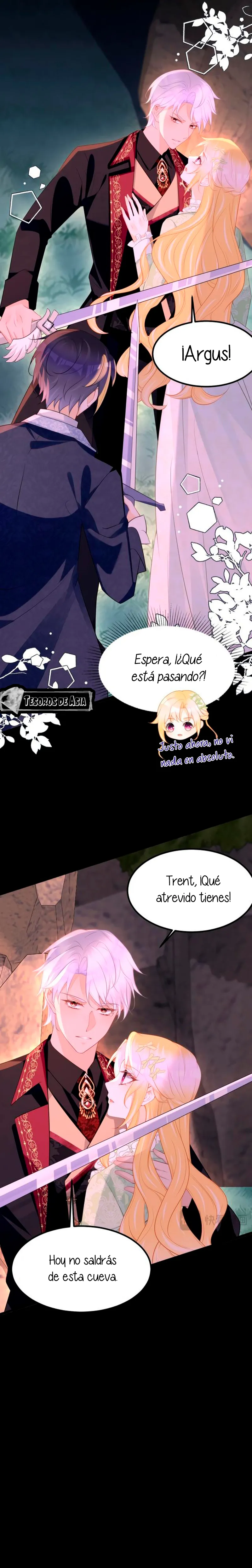 ¡No quiero ser la luz de la luna blanca del villano! Capitulo 68 página 9