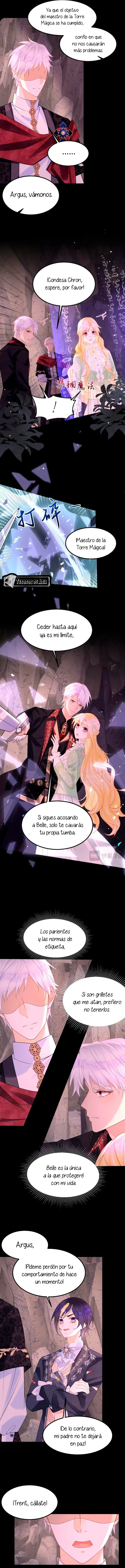 ¡No quiero ser la luz de la luna blanca del villano! Capitulo 69 página 8
