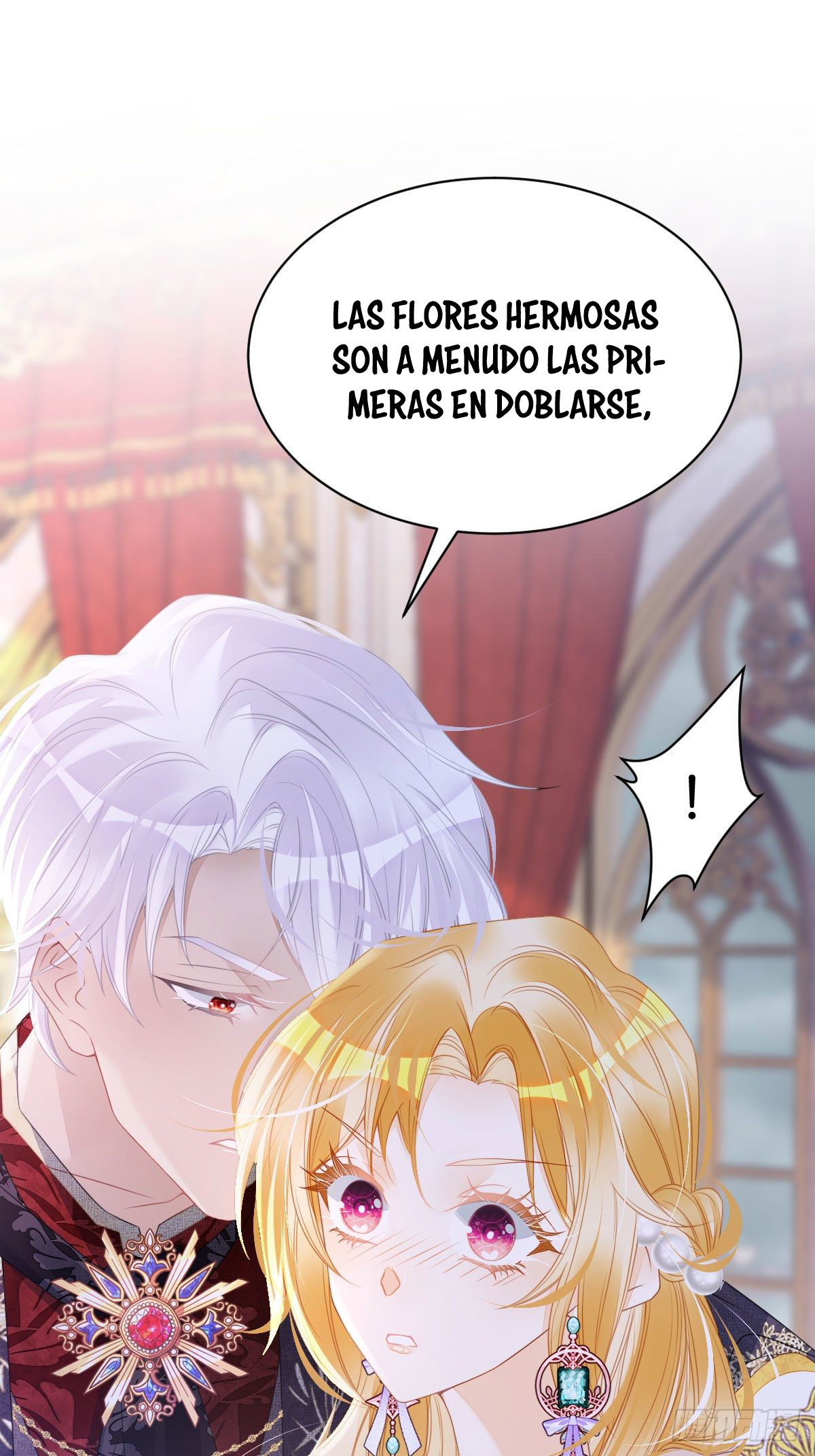 ¡No quiero ser la luz de la luna blanca del villano! Capitulo 7 página 49