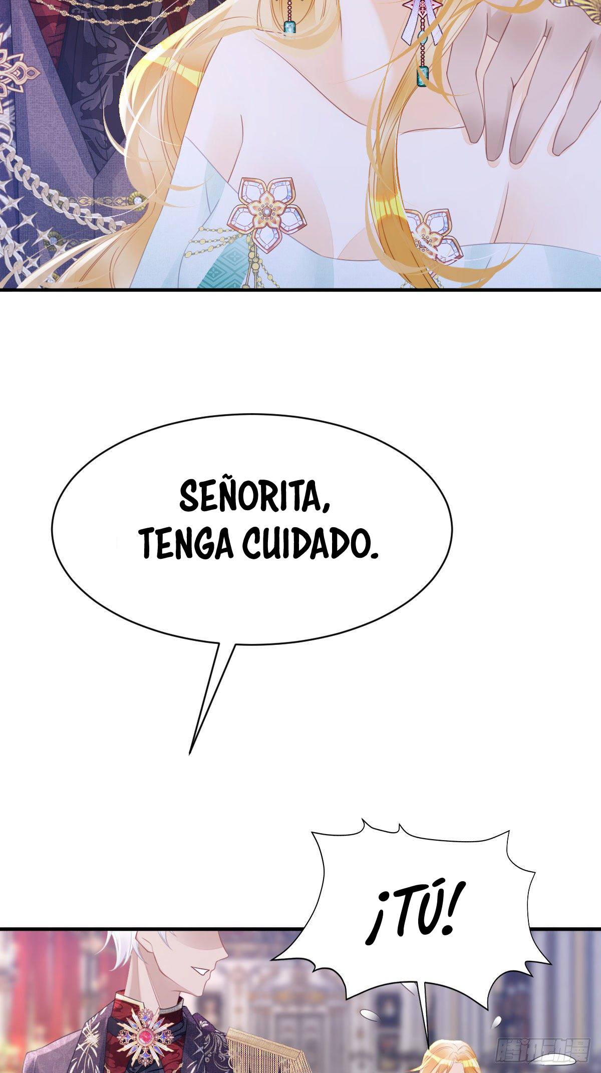 ¡No quiero ser la luz de la luna blanca del villano! Capitulo 7 página 50