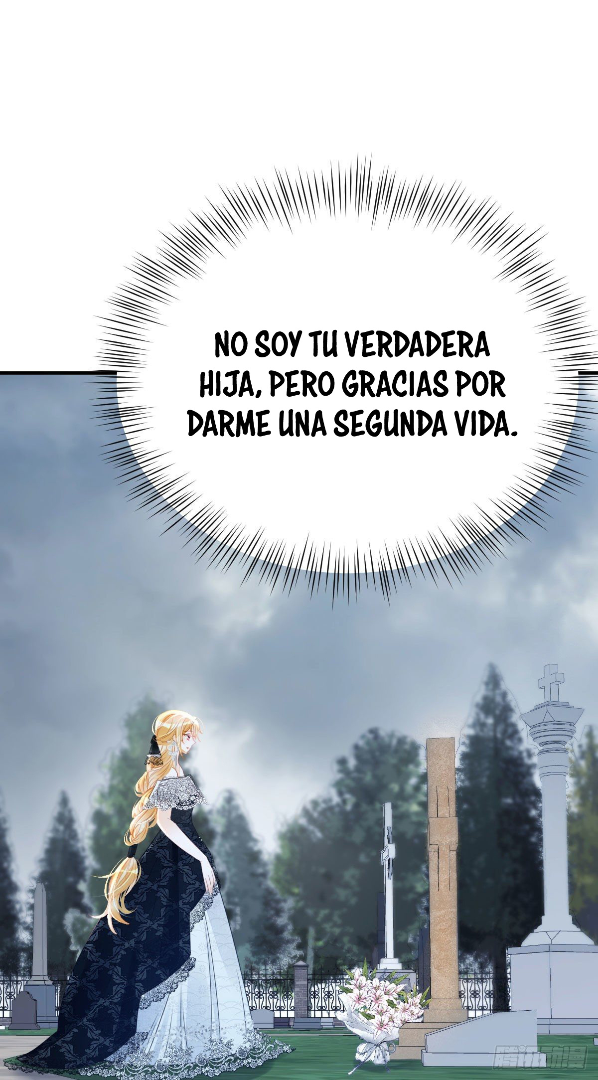 ¡No quiero ser la luz de la luna blanca del villano! Capitulo 7 página 56