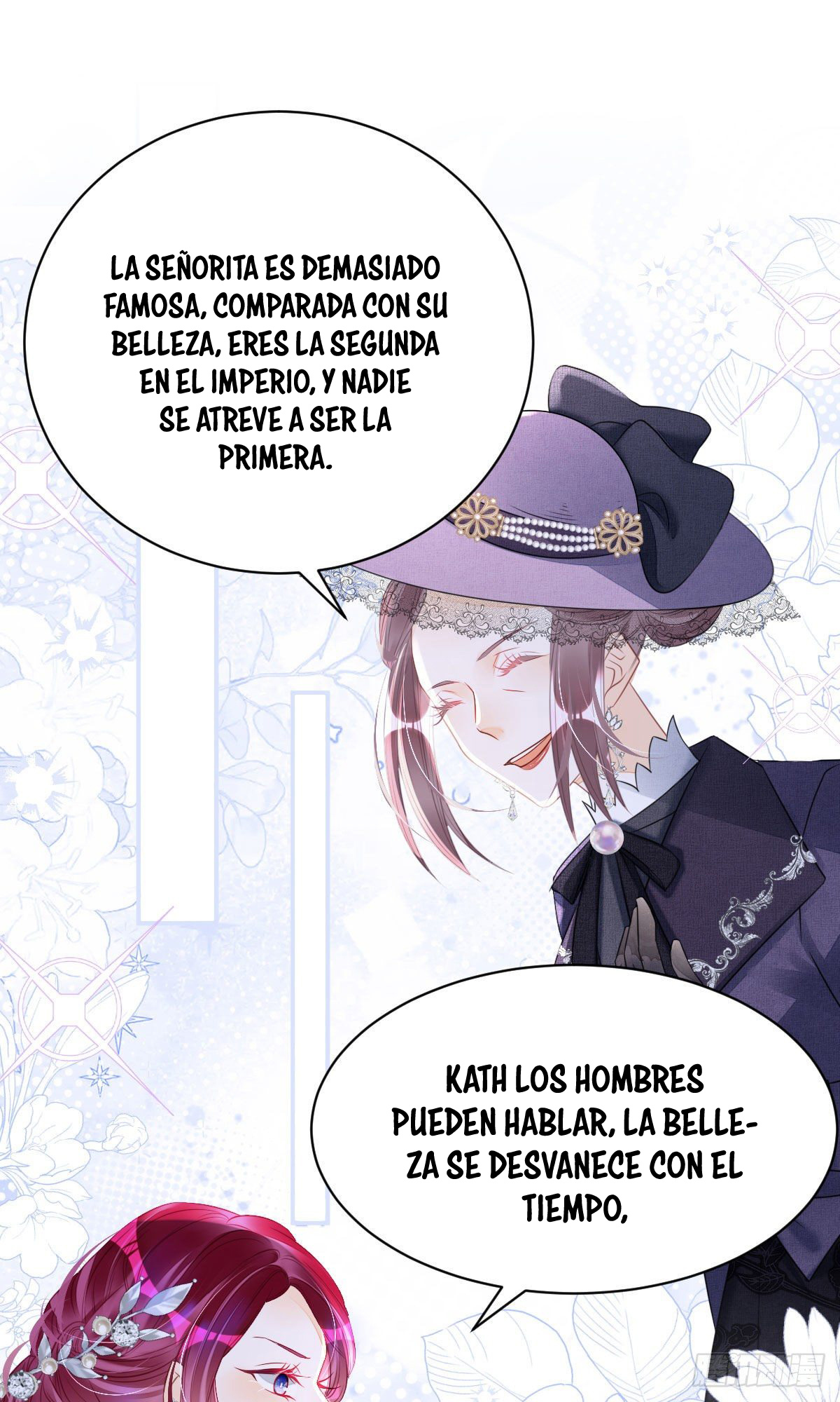 ¡No quiero ser la luz de la luna blanca del villano! Capitulo 7 página 74