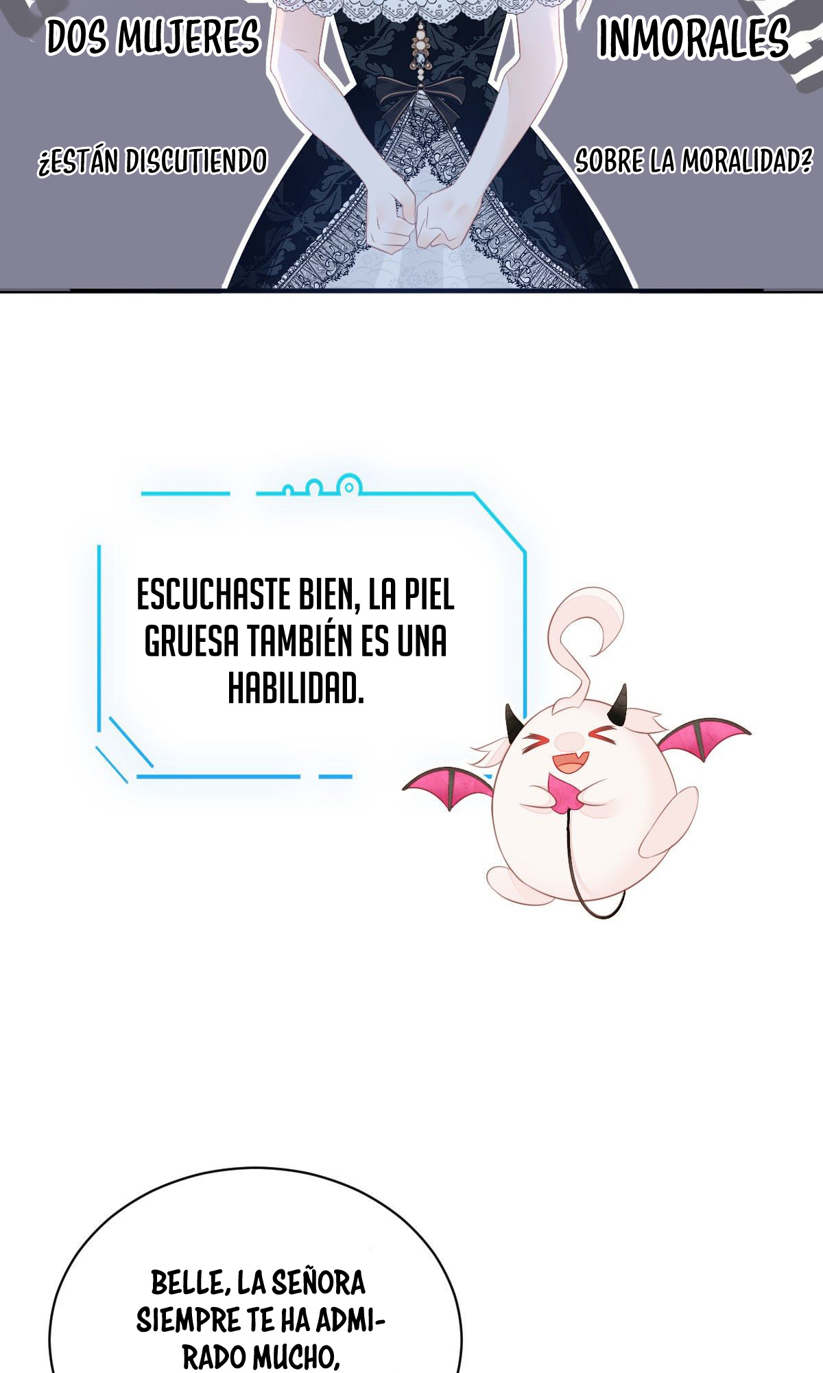 ¡No quiero ser la luz de la luna blanca del villano! Capitulo 7 página 76