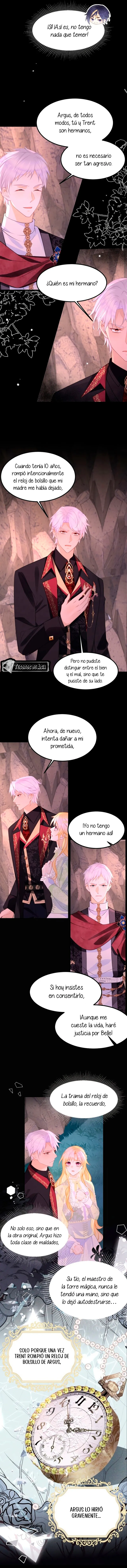 ¡No quiero ser la luz de la luna blanca del villano! Capitulo 70 página 5