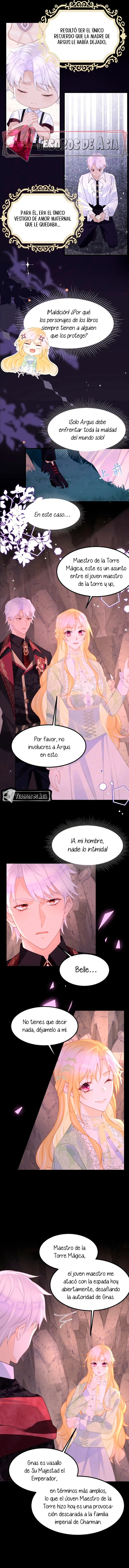 ¡No quiero ser la luz de la luna blanca del villano! Capitulo 70 página 6