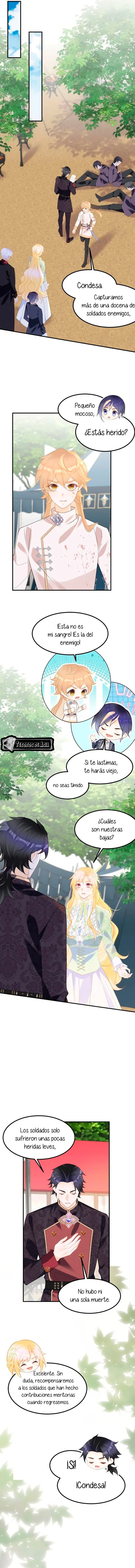 ¡No quiero ser la luz de la luna blanca del villano! Capitulo 71 página 6