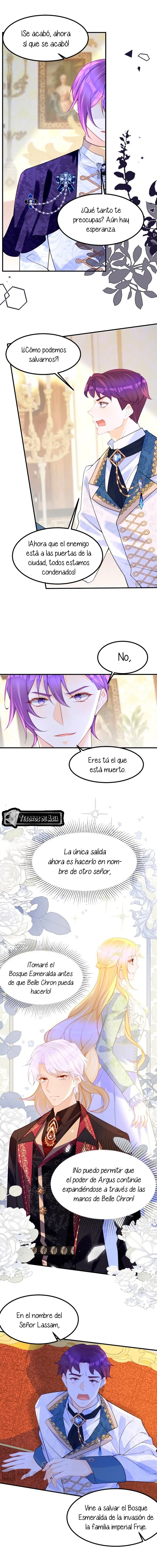 ¡No quiero ser la luz de la luna blanca del villano! Capitulo 72 página 7