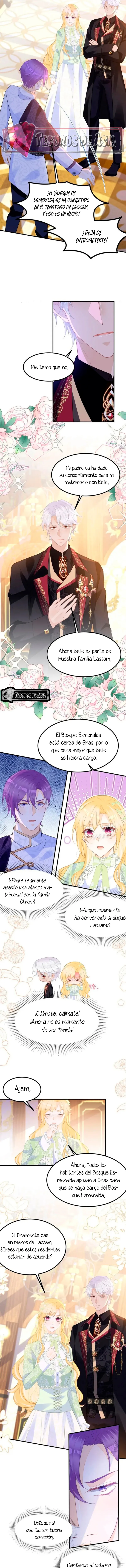¡No quiero ser la luz de la luna blanca del villano! Capitulo 73 página 6