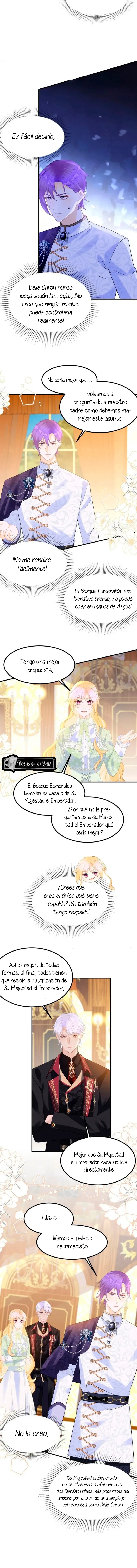 ¡No quiero ser la luz de la luna blanca del villano! Capitulo 73 página 7