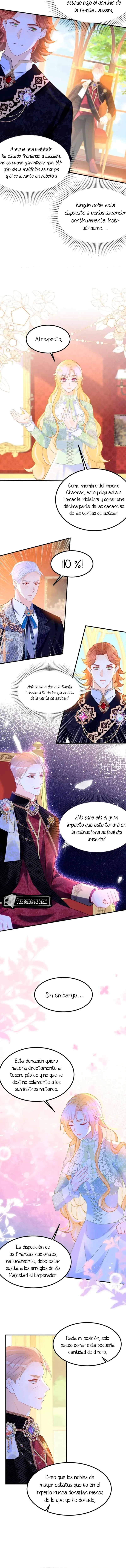 ¡No quiero ser la luz de la luna blanca del villano! Capitulo 74 página 8