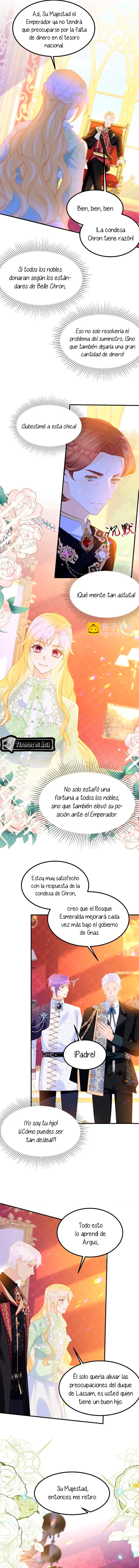 ¡No quiero ser la luz de la luna blanca del villano! Capitulo 74 página 9