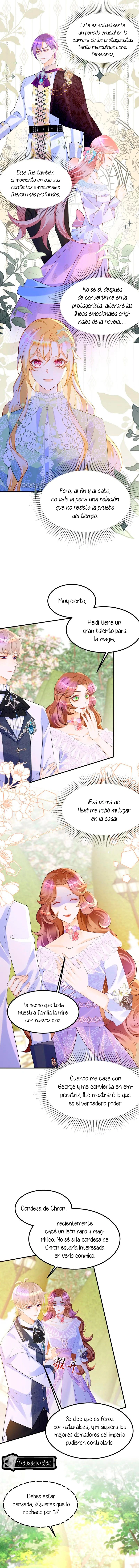 ¡No quiero ser la luz de la luna blanca del villano! Capitulo 76 página 3
