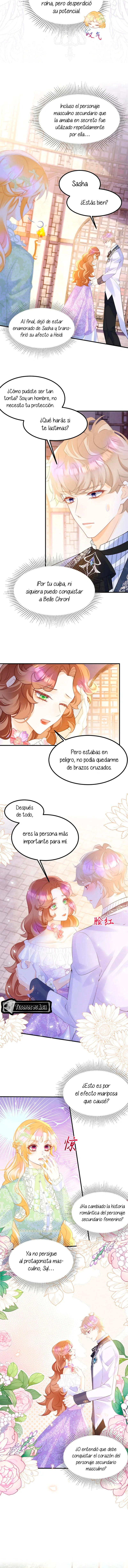¡No quiero ser la luz de la luna blanca del villano! Capitulo 77 página 2
