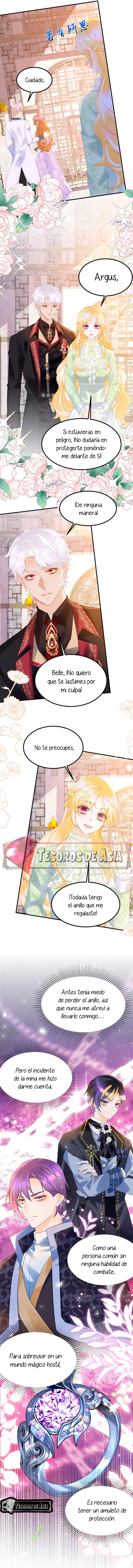 ¡No quiero ser la luz de la luna blanca del villano! Capitulo 77 página 4