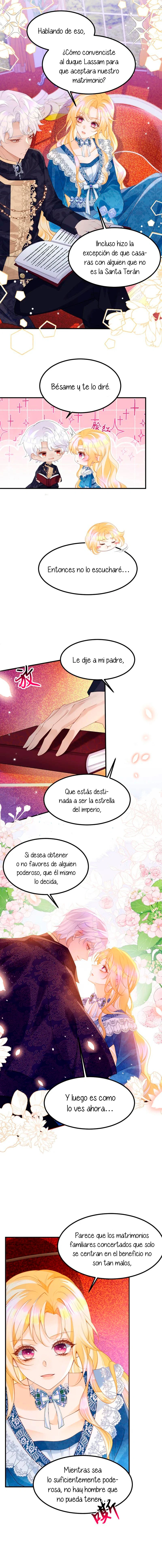 ¡No quiero ser la luz de la luna blanca del villano! Capitulo 77 página 6