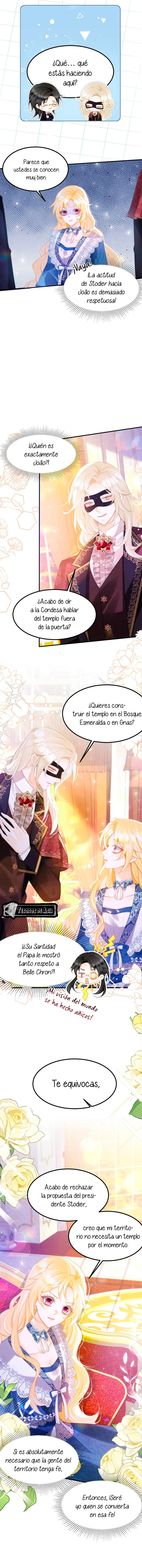 ¡No quiero ser la luz de la luna blanca del villano! Capitulo 79 página 6