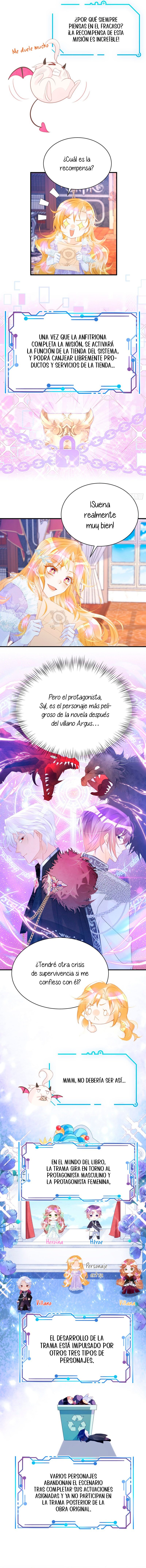 ¡No quiero ser la luz de la luna blanca del villano! Capitulo 8 página 7