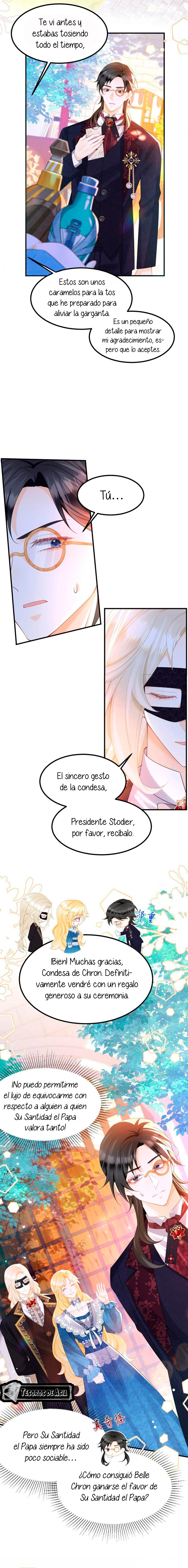 ¡No quiero ser la luz de la luna blanca del villano! Capitulo 80 página 3