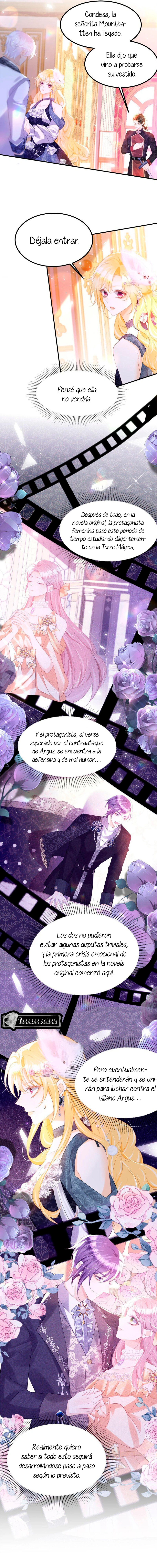¡No quiero ser la luz de la luna blanca del villano! Capitulo 80 página 7
