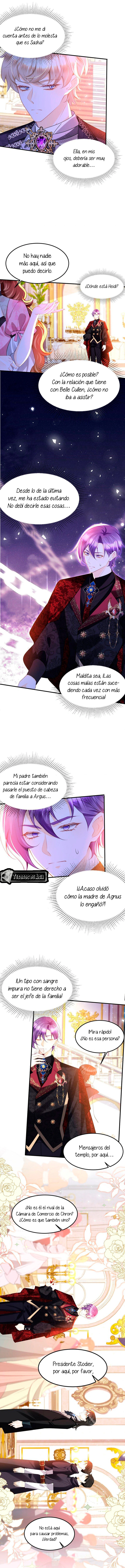 ¡No quiero ser la luz de la luna blanca del villano! Capitulo 83 página 5