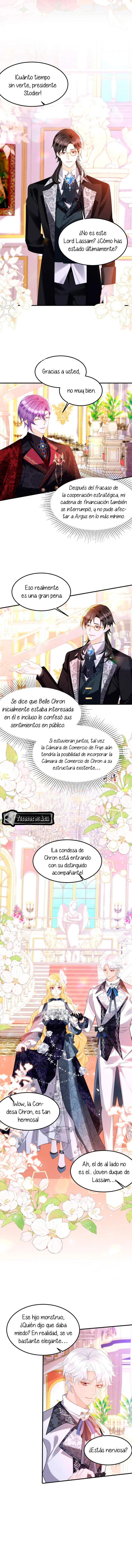 ¡No quiero ser la luz de la luna blanca del villano! Capitulo 83 página 6