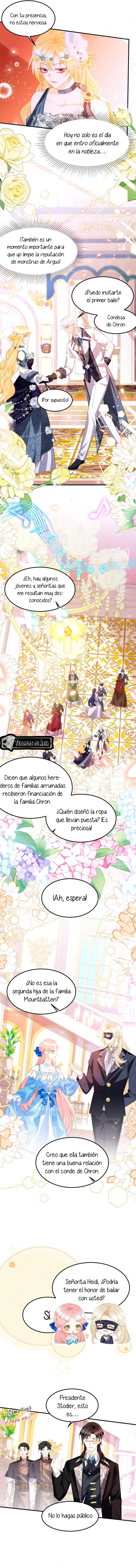 ¡No quiero ser la luz de la luna blanca del villano! Capitulo 83 página 7