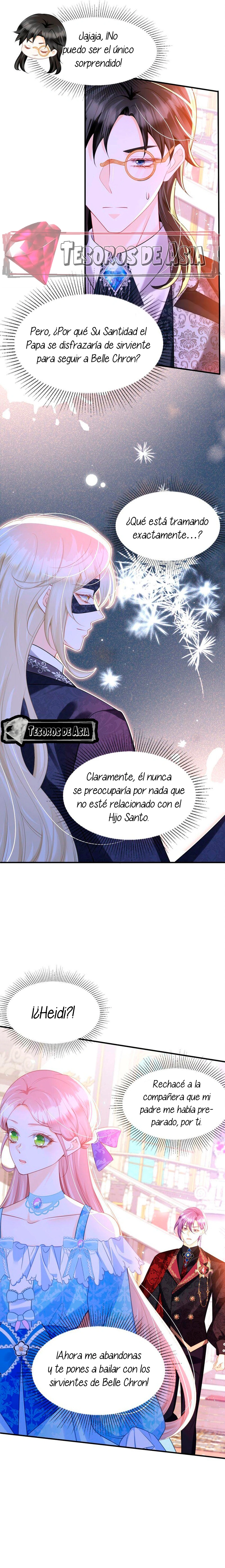 ¡No quiero ser la luz de la luna blanca del villano! Capitulo 83 página 8