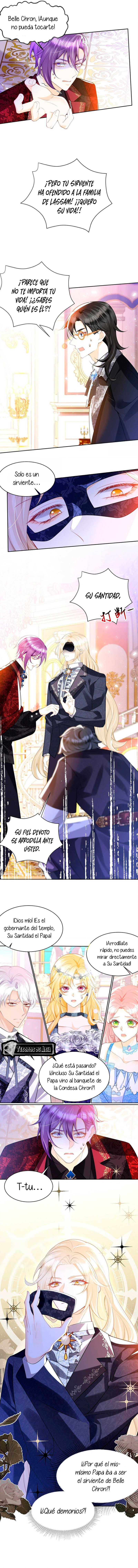 ¡No quiero ser la luz de la luna blanca del villano! Capitulo 84 página 6