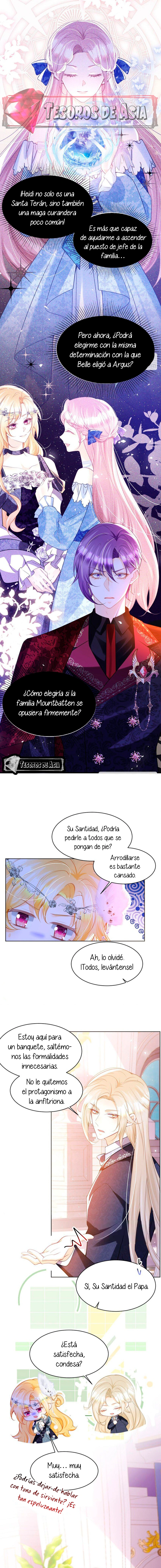 ¡No quiero ser la luz de la luna blanca del villano! Capitulo 85 página 4