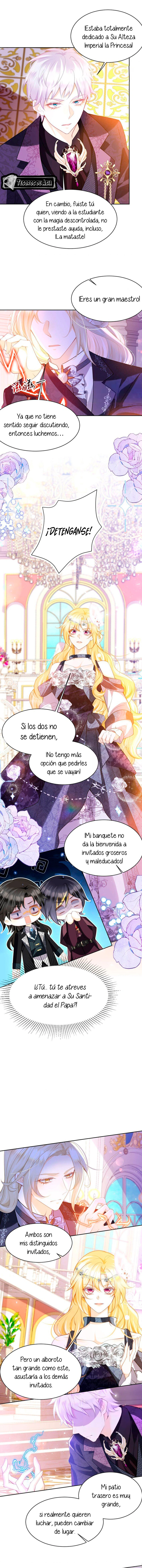 ¡No quiero ser la luz de la luna blanca del villano! Capitulo 86 página 5