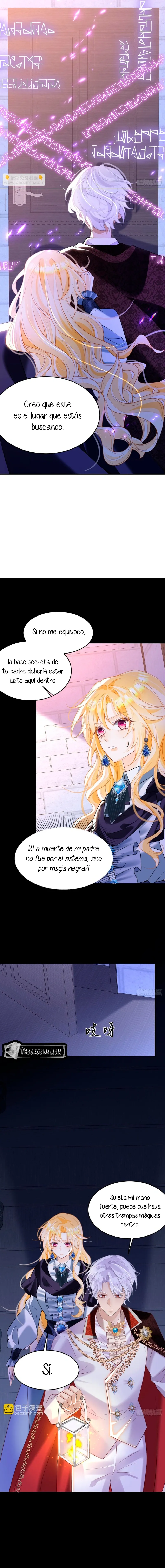 ¡No quiero ser la luz de la luna blanca del villano! Capitulo 90 página 3