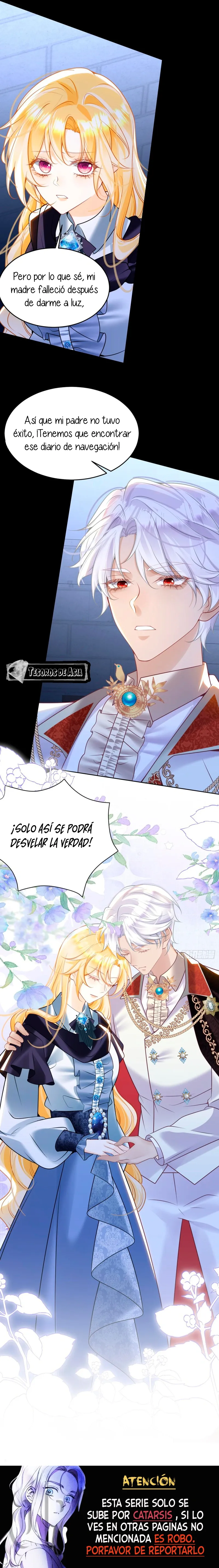 ¡No quiero ser la luz de la luna blanca del villano! Capitulo 90 página 7