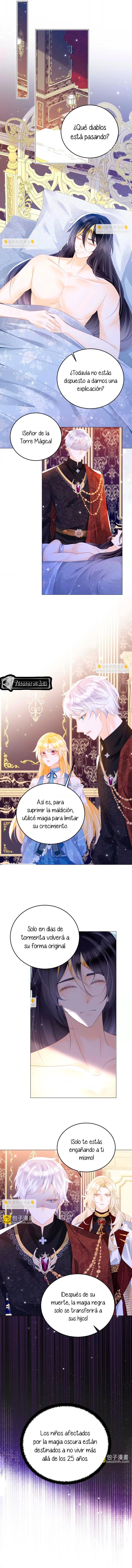 ¡No quiero ser la luz de la luna blanca del villano! Capitulo 95 página 5
